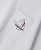SUNDAY FRUIT MARKET Boat Pocket Tee Skyblue