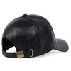 Vintage Skórzana Czapka Baseballowa Męska Moda Hip Hop Czapki Sportowe Czapka Wojskowa Armii Brytyjska Vintage Skórzane Czapki z Krowiej Skóry gorras