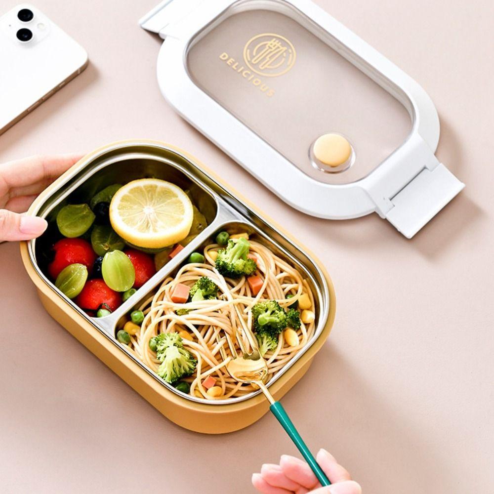 Portable Stainless Steel Lunch Box Large Capacity Food Container Food Storage Box  Birthday Gifts