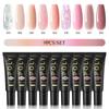 PHOENIXY Poly Nail Gel na prodloužení nehtů Rychlý stavební gel na prsty s 37 barvami Poly Nail Gel na prodloužení a akrylový gelový lak na nail Art