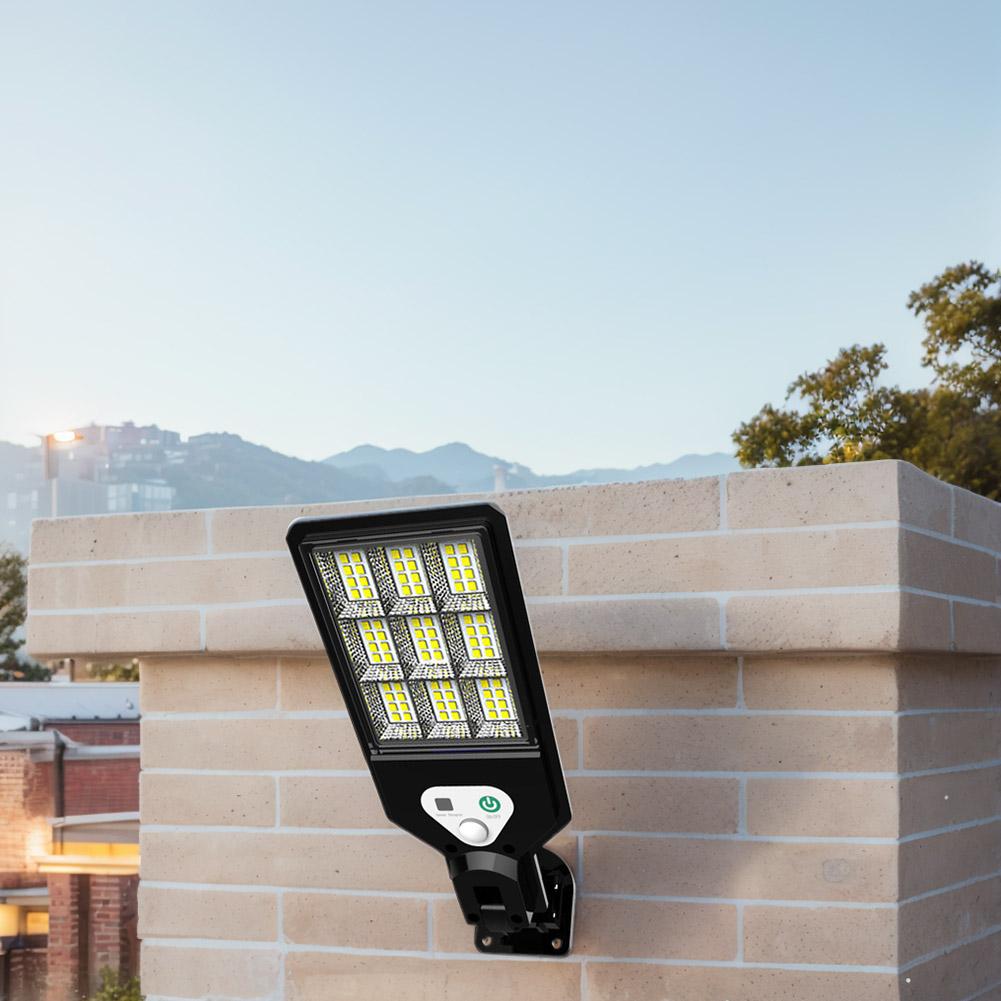 Motion Sensor Street Light with Remote Control Outdoor Motion Sensor Solar Garden Light IP65 Waterproof for Garden Patio Porch