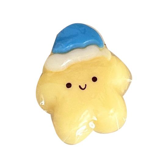 Brinquedo de Aperto de Frutas Desenho Animado Subida Lenta Alívio de Estresse Estrela Croissant Foca Pintinho Brinquedo Sensorial Estudantes Trabalhadores de Escritório Presente Anti-ansiedade