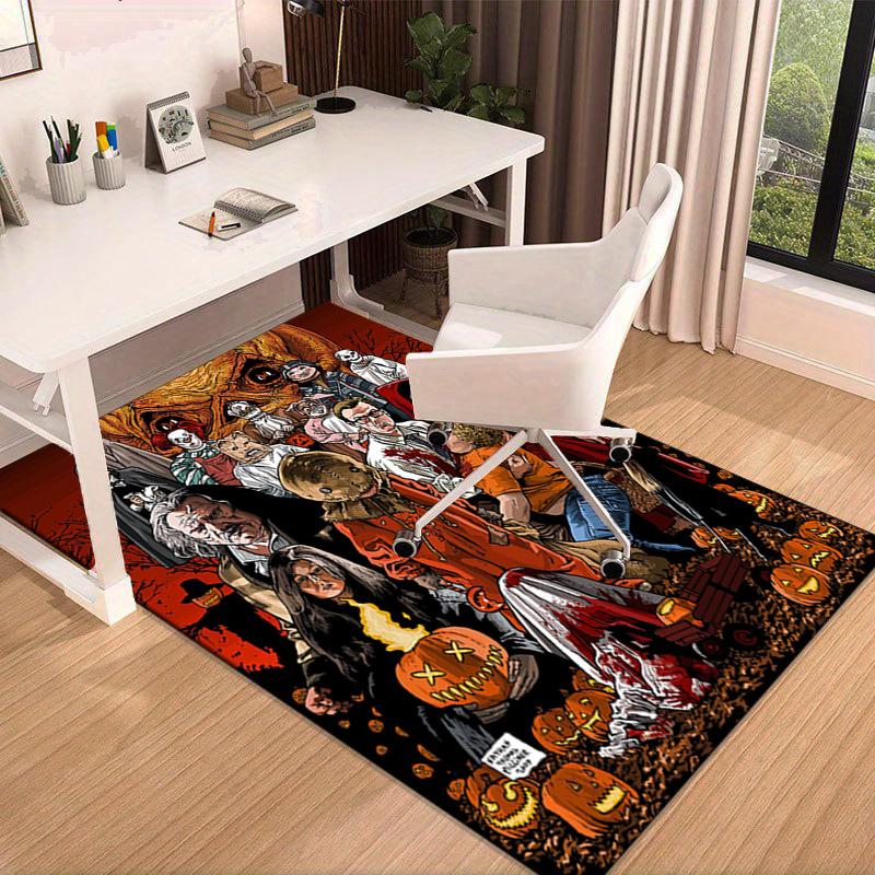 Horror Movie Characters Carpet, Chair Rug,Rug for Office Bedroom living rooms, Doormat decor Fan Gift Christmas Gift
