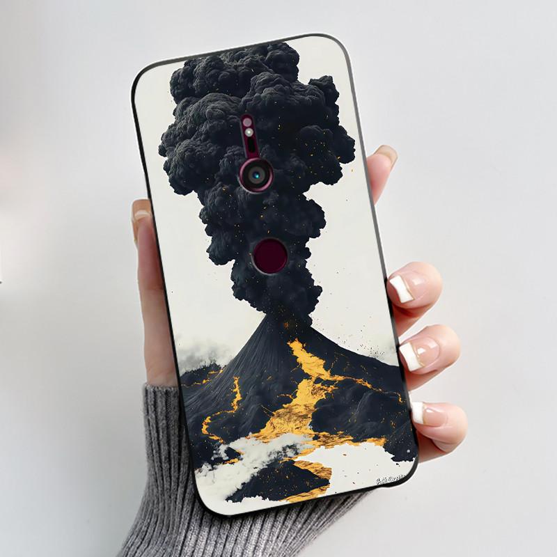 Casing For Sony Xperia XZ3 SO-01L XZ2 SO-03K Phone Case Luxury Fashion Cute Cool Boys Girls Black Matte Soft Silicone Back Cover