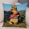 Pet Animal German Shepherd Dog Pillow Case Covers Cushion Cover for Sofa Home Decor Pillowcase