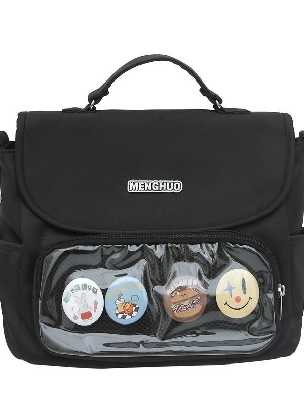 Harajuku Style Crossbody Bag With Polyester Material For Daily Casual Wear