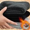 Winter Merino Wool Socks for Men Super Thick Warm Harajuku Retro Snow Casual Antifreeze High Quality Cashmere Socks Men 3 Pair