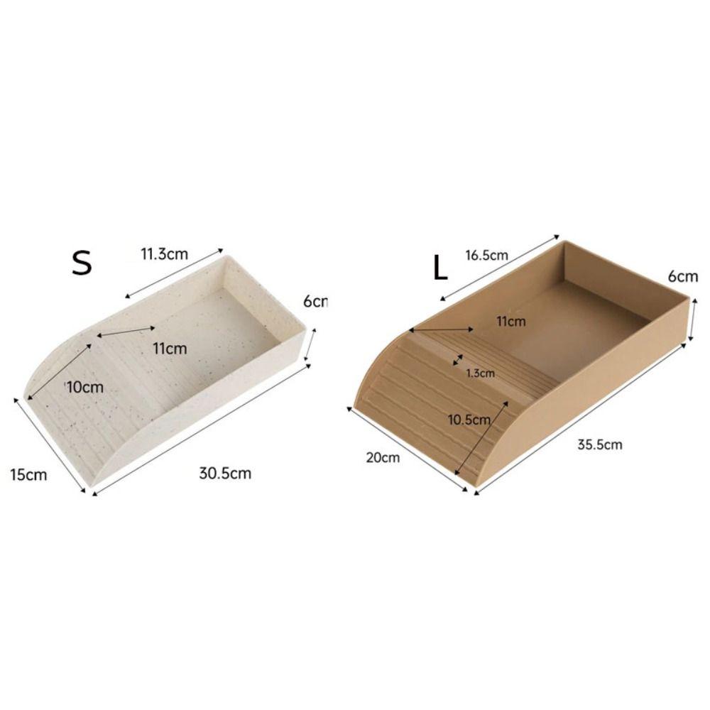 Smooth Tortoise Feeder Burr-free Turtle Feeding Basin Reptile Water Bowl  Snake
