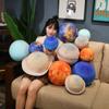 Set de Jucării de Pluș Sistemul Solar Moale&Drăguț Planete Umplute Pământ Marte Uranus Kawaii Jucării de Pluș Spațiale Cadou Științific Educațional pentru Copii