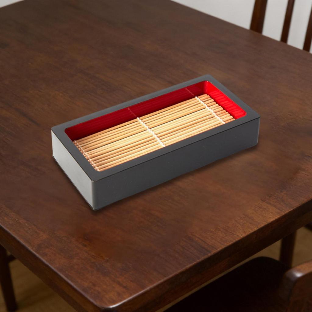Cold Soba Noodle Plate Bamboo Serving Tray Easy to Clean Food Grade Japanese Platter Dish for Party