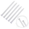 10PCS 10-18 AB Mixing Nozzle with Transparent Cover and Pointed Tip for Precise Dispensing of Two-Part Adhesives and Sealants