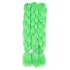 Glowing Braid Anti-slip Role Play Prop High Temperature Silk Lightweight Flashing Light Hair Extensions Dirty for Club
