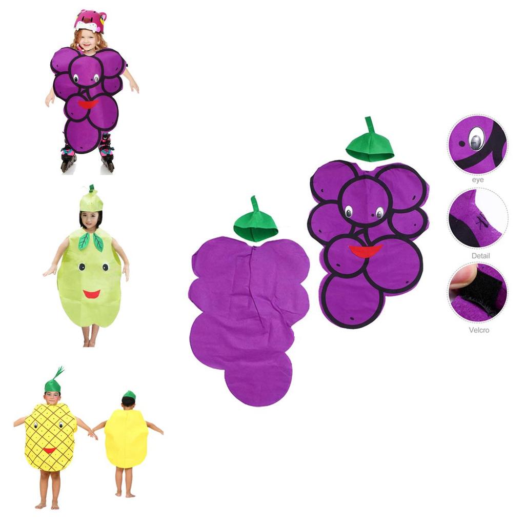 Six One Kids Fruit/groente/bloem/fruit Optreden Outfit