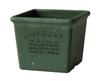 Yawata Kasei Eco PotFlower Pot Square 120 Green "Hachiman Gardenspapier" 12 X 12 X 10 Cm