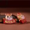 Resin 2026 Horse Figurines Funny Horse Statue Animal Statue Horse Figures  New Year Gift