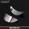 Universal Chrome Metal Scooter Headlight Rainproof Cover 5.75"/7"For Cafe Racer Motorcycle Front Lamp Visor