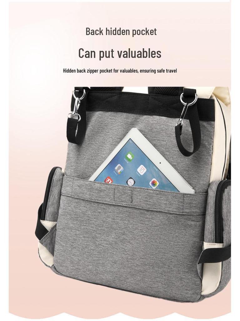 Mummy's Large Capacity Multifunctional Baby Bag - Double Shoulder Design for Moms