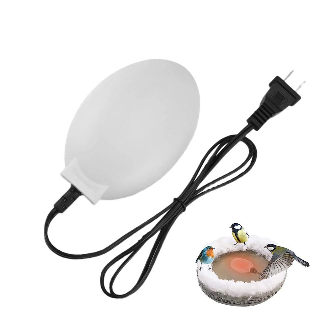 

Birdbath Deicer Bird Bath Heaters Outdoors In Winter With Thermostatically Controlled & Auto Shut US Plug белый