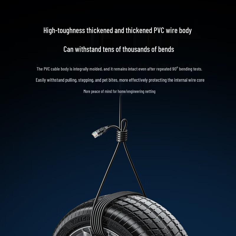 SAMZHE CAT6A UTP Ethernet Cable