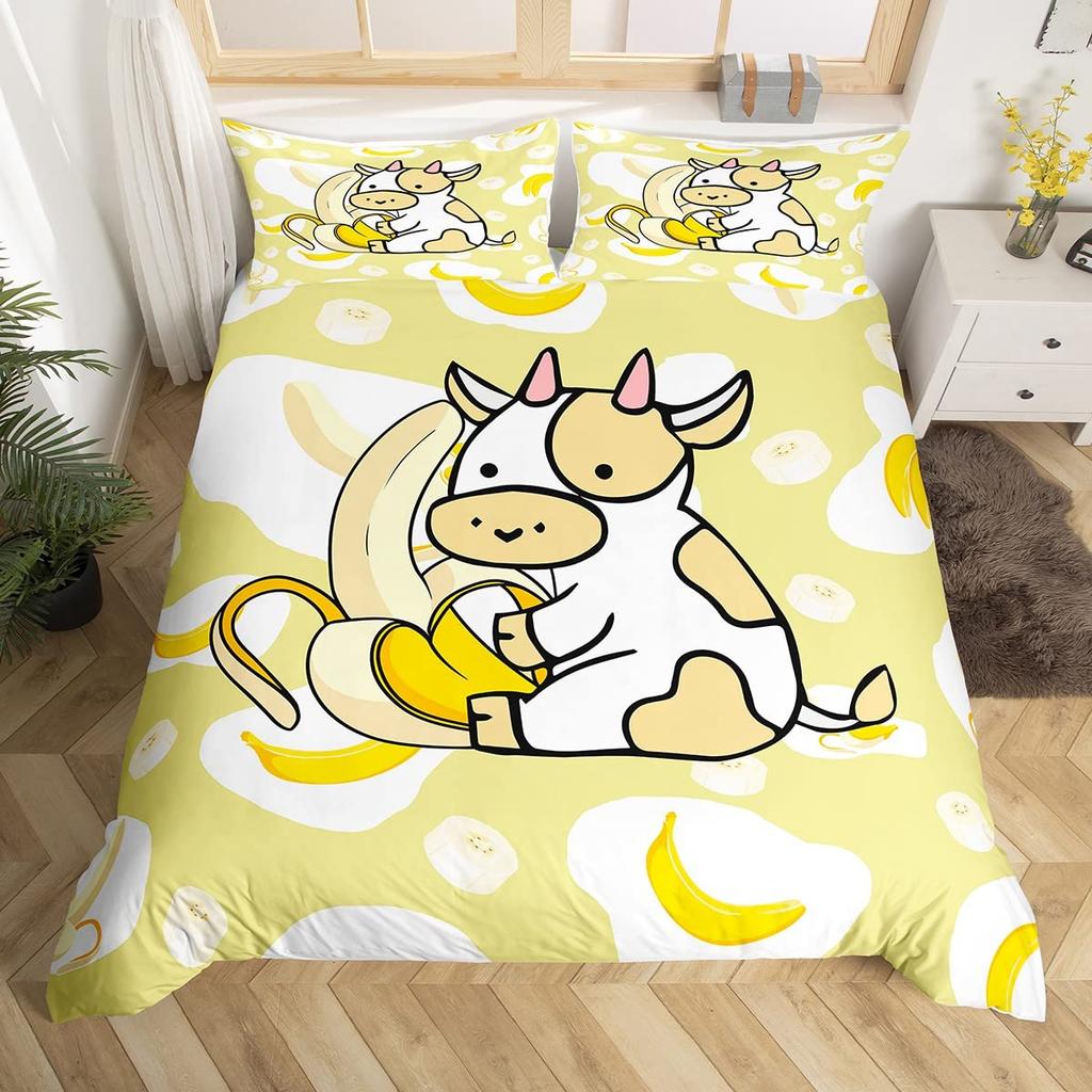 Luxury Duvet Cover and Pillowcase Digital Printing Star/moon/meteor Double Winter Quilt Cover Set Lantern Duvet Cover 1 Person