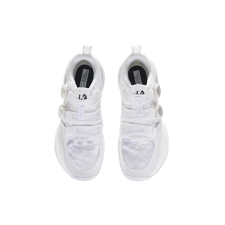 New LINING WOW 9 Basketball Shoes Unisex Low Top Standard White ABES005-1