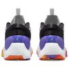 Jordan Zoom Separate Abrasion Resistant Mid top Basketball Shoes Men's White Black Purple DH0248-130