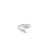 S925 Sterling Silver Adjustable Leaf Ring - Elegant, Versatile, High-End Women's Fashion