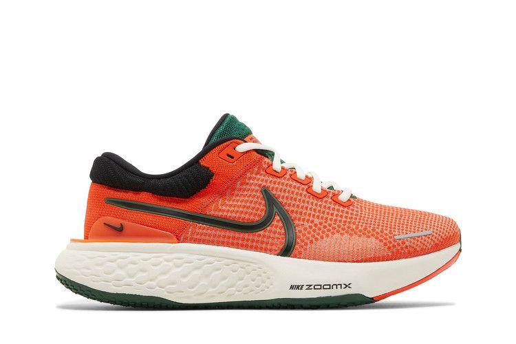 Men's Sneakers Nike ZoomX Invincible Run Flyknit 2 Team Orange Gore Green Team Orange/Black-Gorge Green-Sail