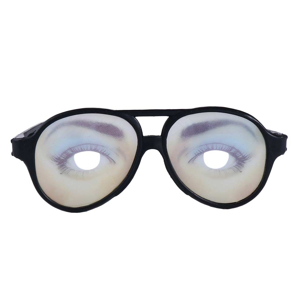 Halloween Gag  Black Frame Mischief Decoration Joke  Prank  Glasses  Playful Joke Glasses Fake Glasses Playful Glasses
