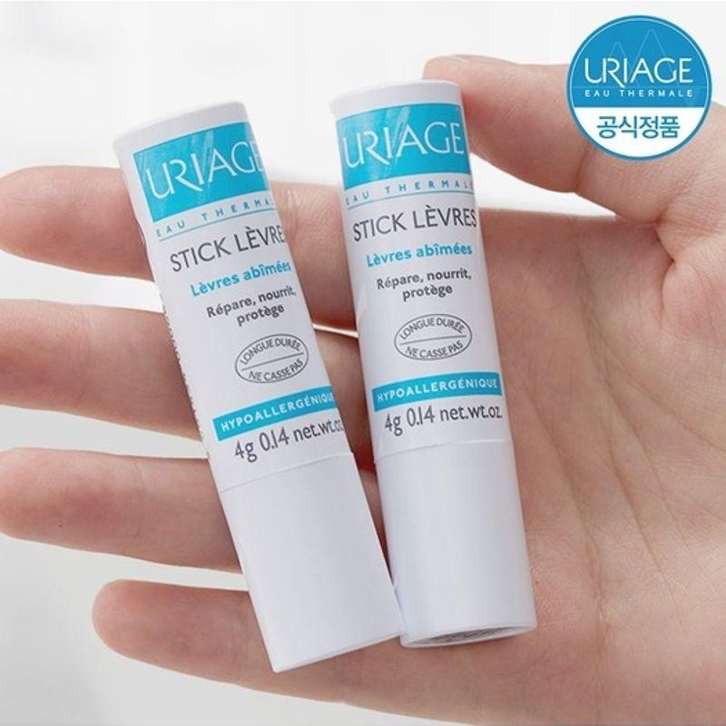 Uriage Stick Levres Original (Lip Balm) 4G X 2