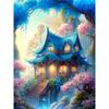 5D Diamond Painting Full Round Diamond Mosaic Fantasy House Diamond Embroidery Sale Landscape