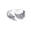 1 Pc/Pair New Vintage Angel Demon Wings Hip Hop Adjustable Couples Rings for Men Women Silver Color Retro Punk Style Jewelry