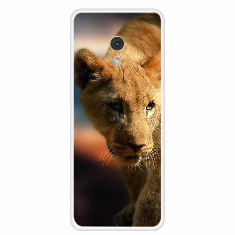 For Nokia 235 4G Case Nokia 215 220 4G Wolf Lion Clear Silicon TPU Back Cases for Nokia 220 4G 4G Phone Cover Cute Soft Fundas