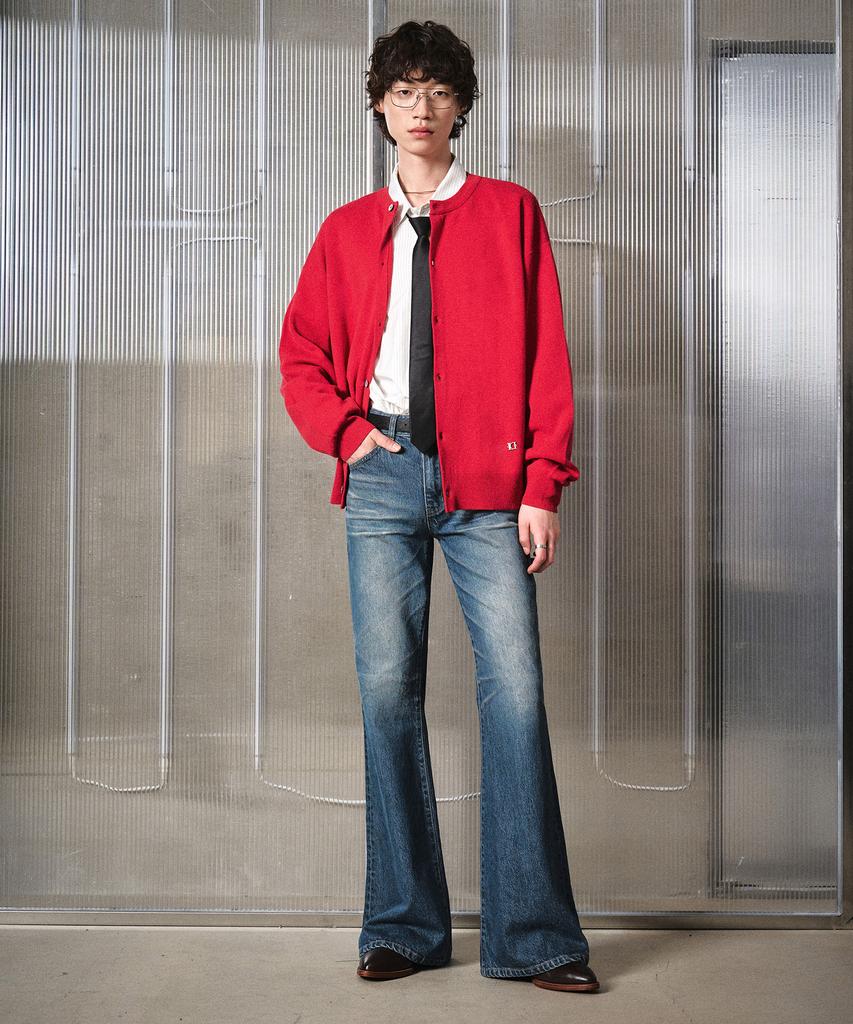 LMOOD Jeanne Flare Denim French Blue