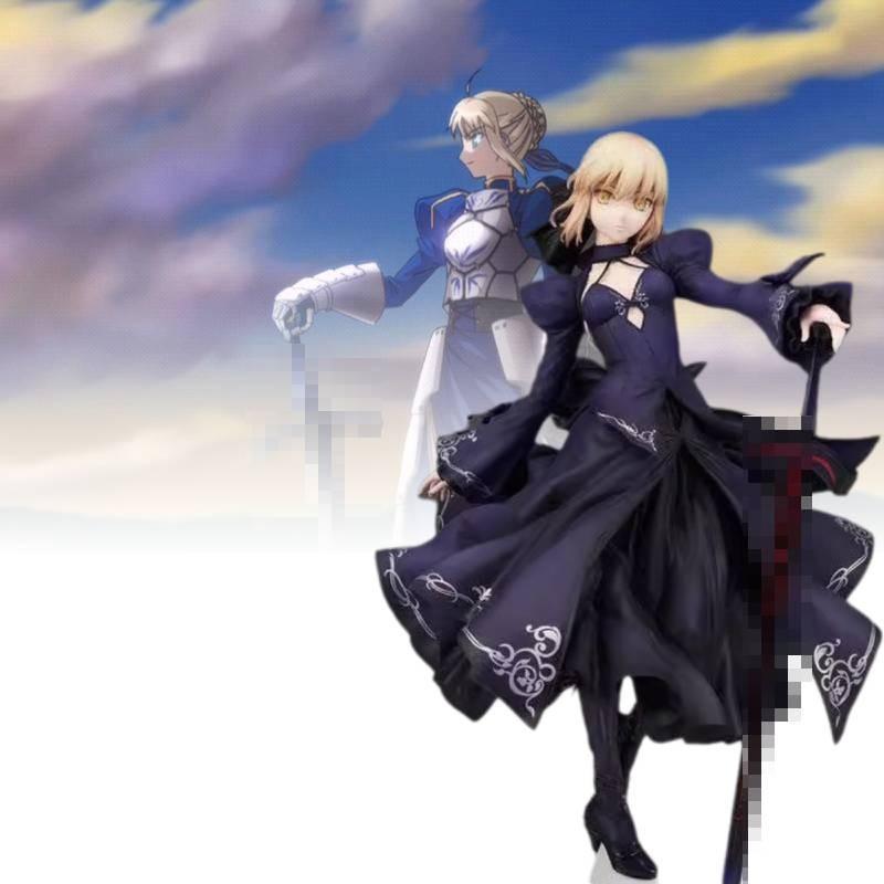 Altria Fate Pendragon Full Dress Figurine Anime Model Toys Ornament Xmas Gifts