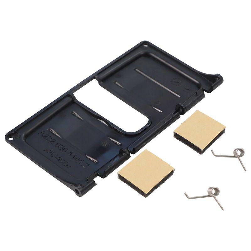Trunk Lock Cover Part W222 Lock Replacement High Universality Fitment Practical Trunk Cover Single Piece Design
