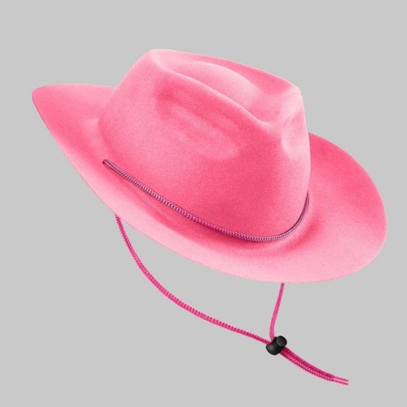 Child Cowgirl Hat Large Brims Cowboy Hat Girl Stage Show Hat Headpieces