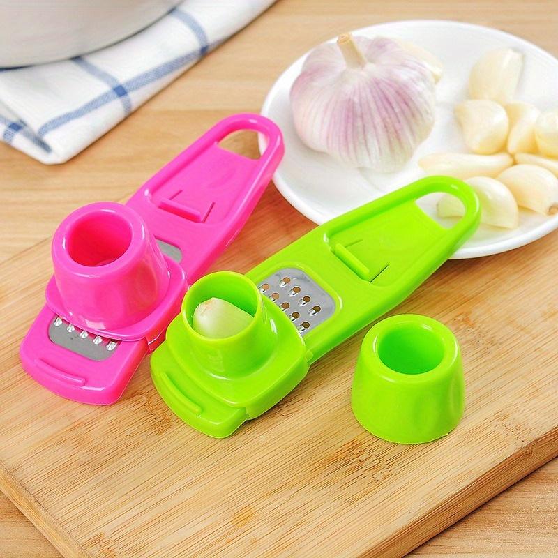 Kitchen Household Garlic Grinder Garlic Paste Creative Multi-functional Ginger Grinder Garlic Cutter Garlic Press