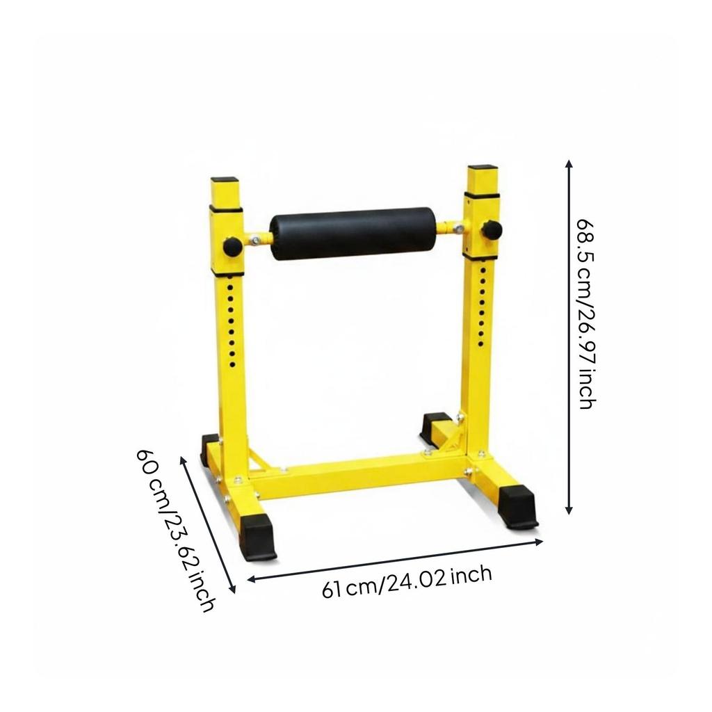 Bulgarian Split Squat Rack Non-Slip Feet Stand Stable Base