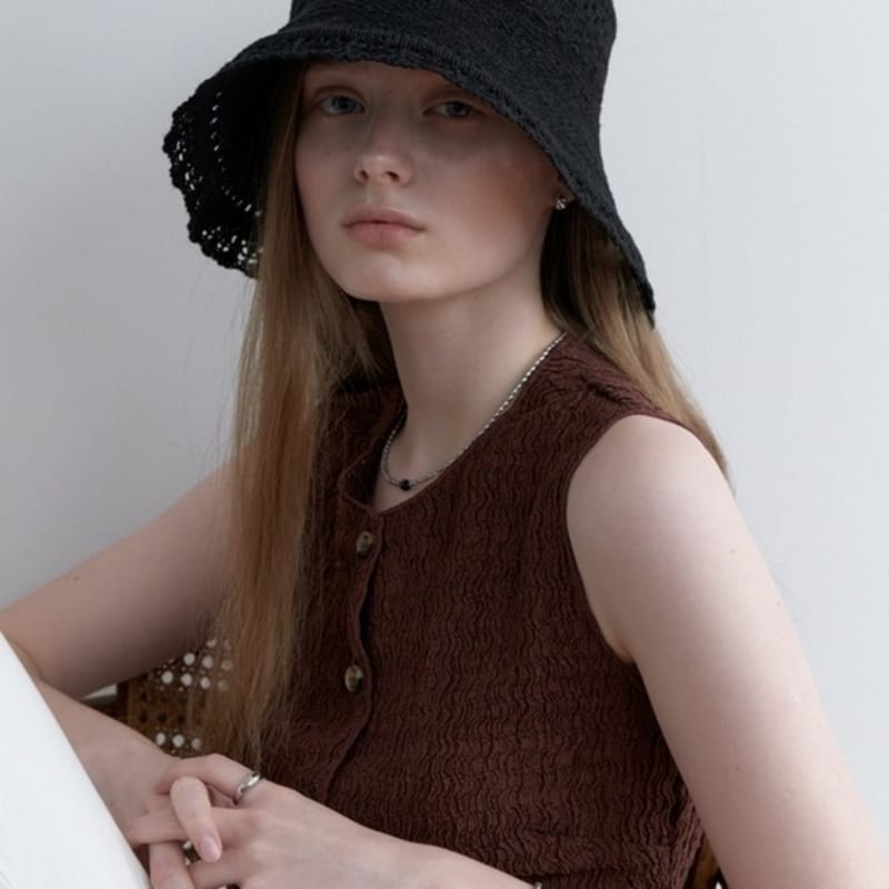 LOVE ME MONSTER Solhatt med spetskant_3FÄRG (L251MCP030)