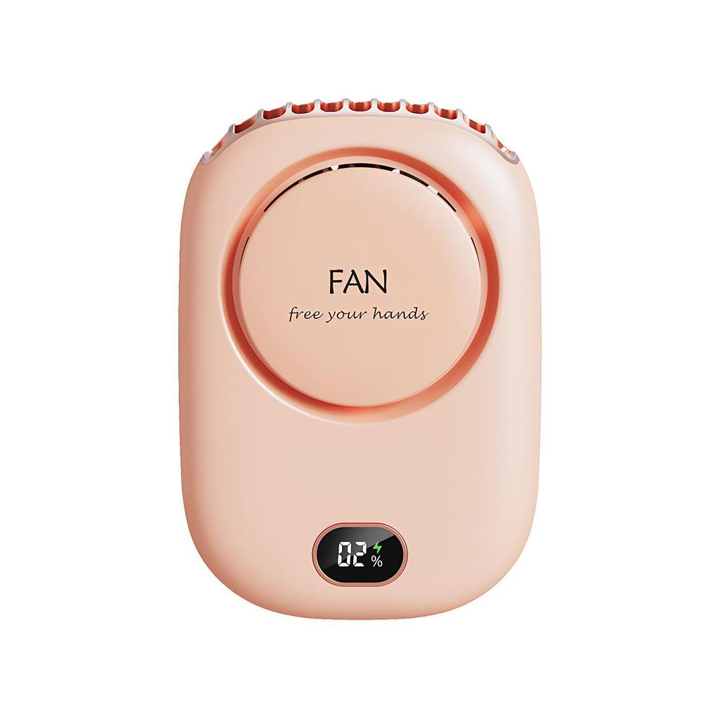 2026 Portable USB Rechargeable Silent Neck & Desktop Fan for Outdoor & Dorm Use