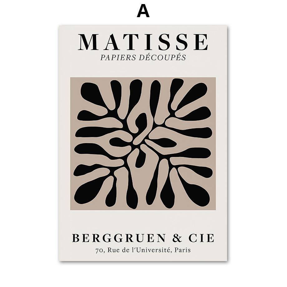 Matisse Plant Abstract Line Woman Body Posters And Prints Canvas Painting Nordic Wall Art Pictures For Living Room Home Decor