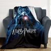 1pc Harry Potter Voldemort Flannel Blanket - Soft Warm Throw for Home, Office, TravelL1325