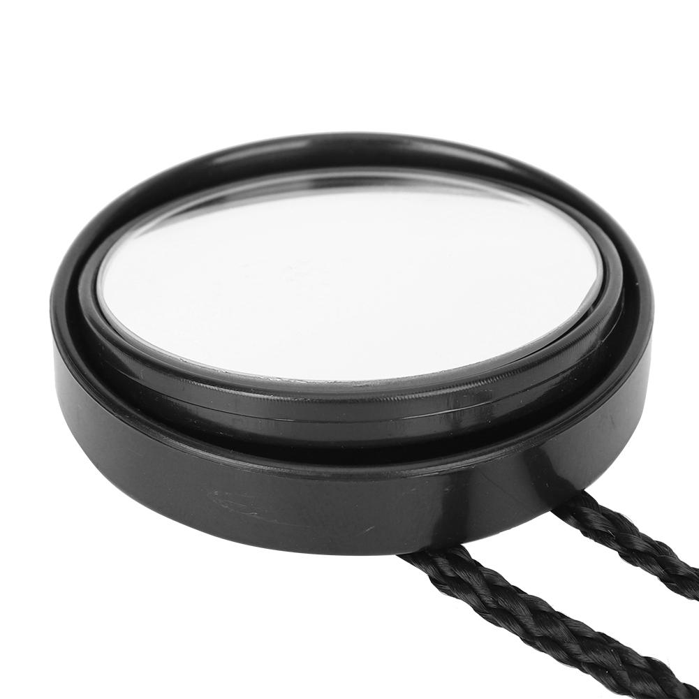 HSJ 928 Scuba Diving 360 Degrees Adjustable Rearview Mirror with Lanyard Side Hanging Cave Water Sports Safety Gear