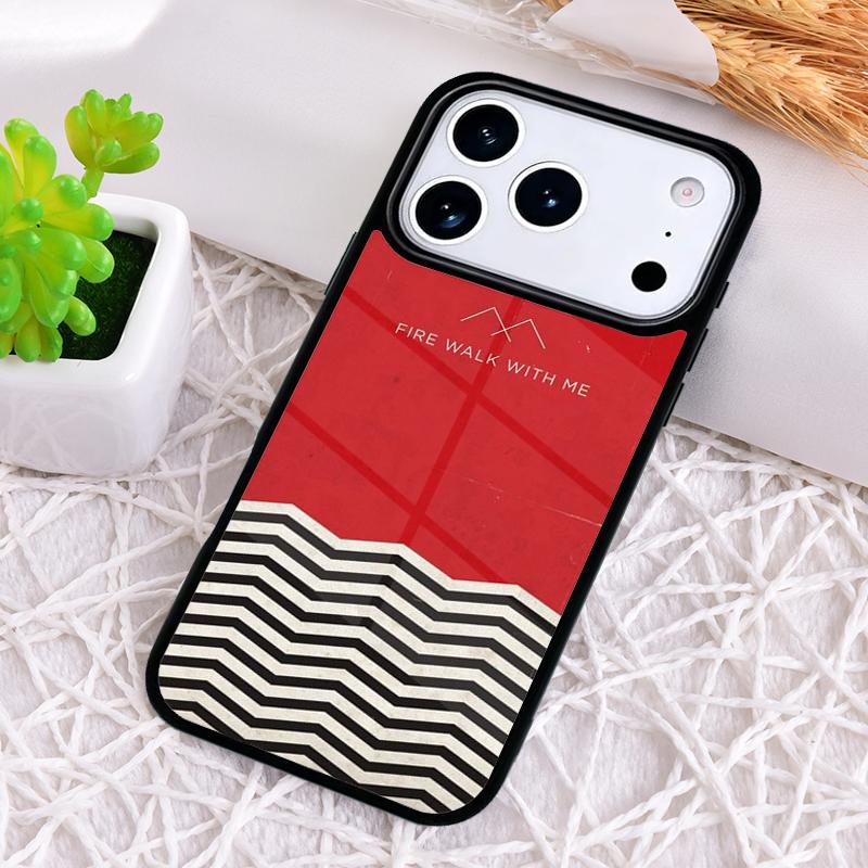 TWIN PEAKS fire walk with me Shockproof Phone Case for iPhone 17 Air 16e 15 11 12 14 13 Pro Max Cover Coque