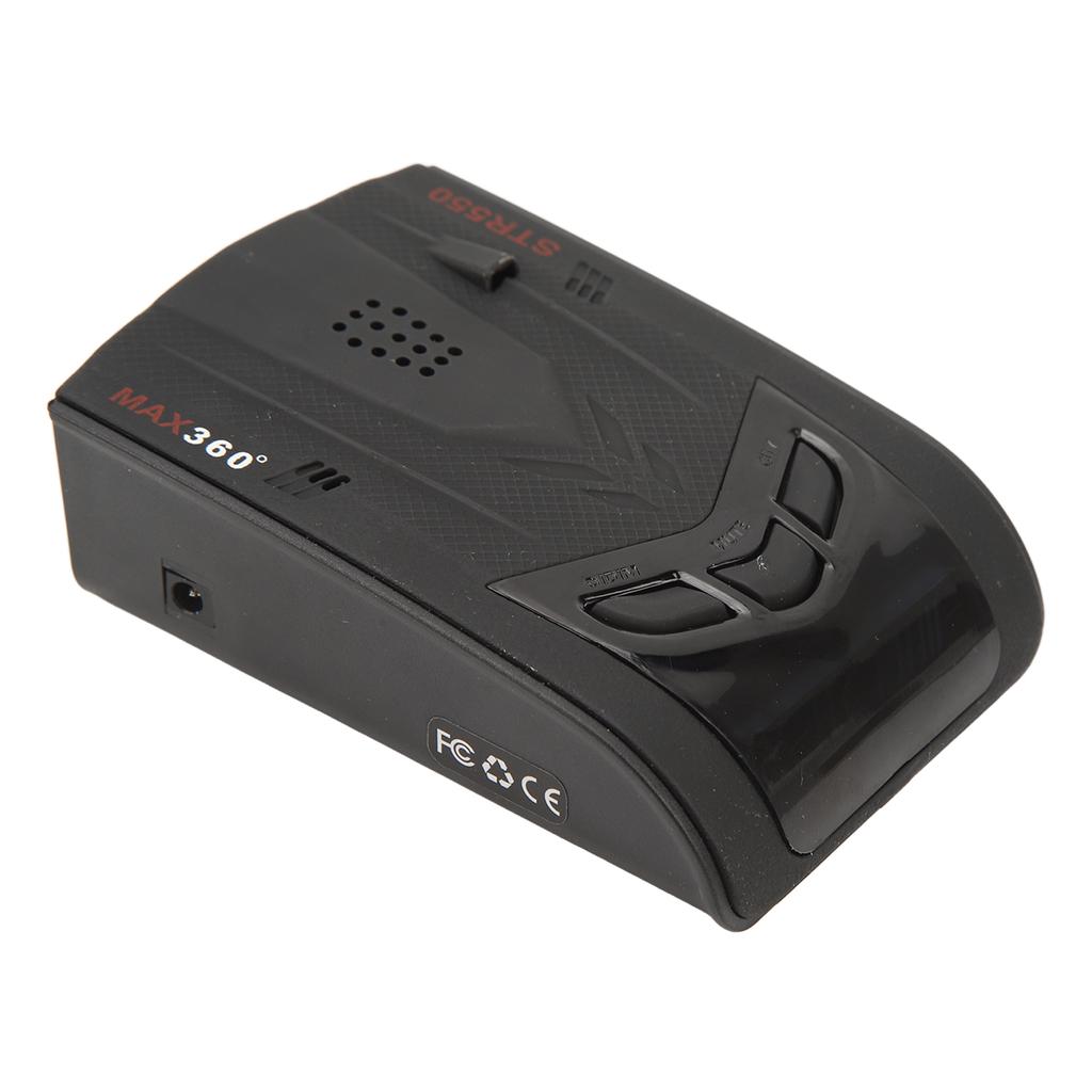 Car Radar Detector 360 Degree Detection Voice Prompt Quick Response 16 Band Speed Tester