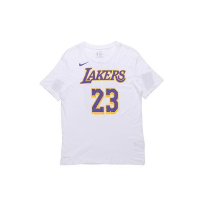 Nike LeBron James #23 Dri-FIT NBA Limited Edition Kurzarm T-Shirt Herren Tops Weiß BQ1541-110