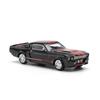 POP RACE Shelby Mustang GT500 Dark Chrome Finished Model PR640218 1/64