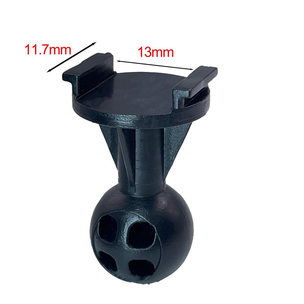 Universal 360° Rotating Dash Cam Mount with L-Shaped Silicone Suction Cup