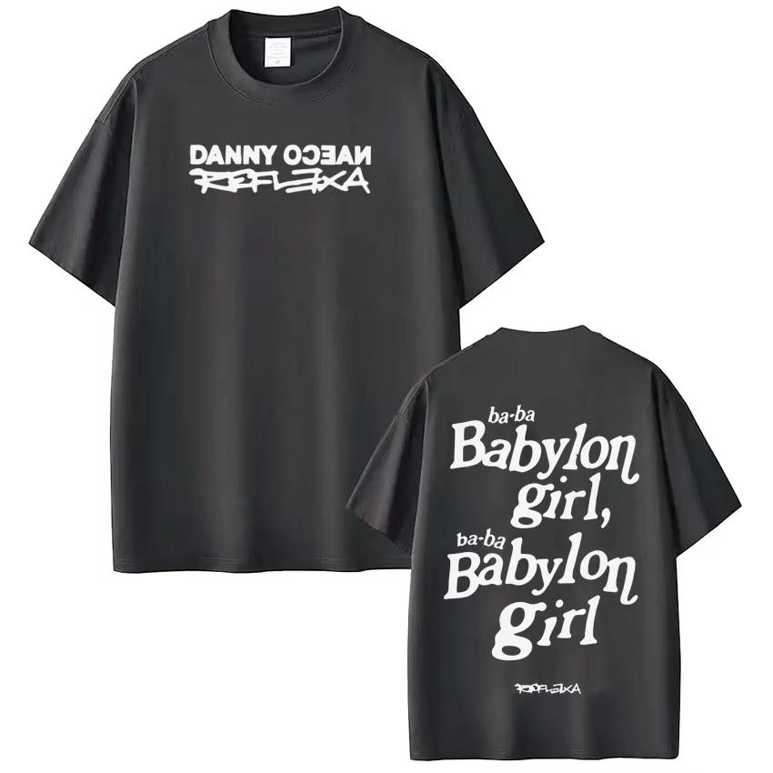 Rapper Danny Ocean 2026 Fashion Graphics Tshirt Unisex Women Casual Tshirt pure Cotton Aesthetics Vintage Shortsleeved Tshirts